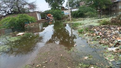 Photo of ग्राम पंचायत लुकवासा में बस्तियां बनी तालाब